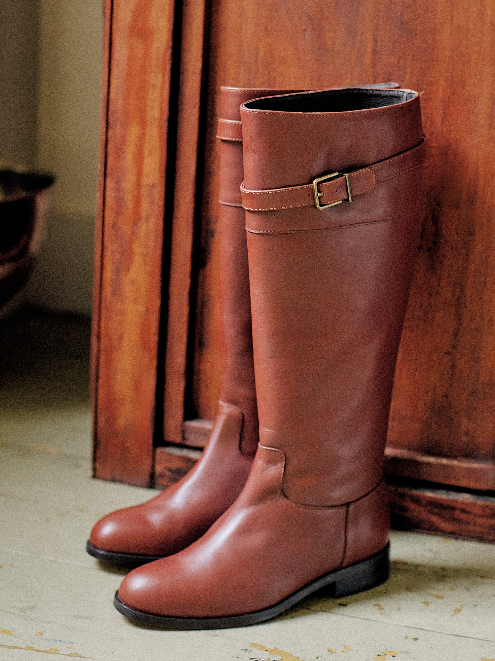 Millbrook Leather Boots | J.McLaughlin