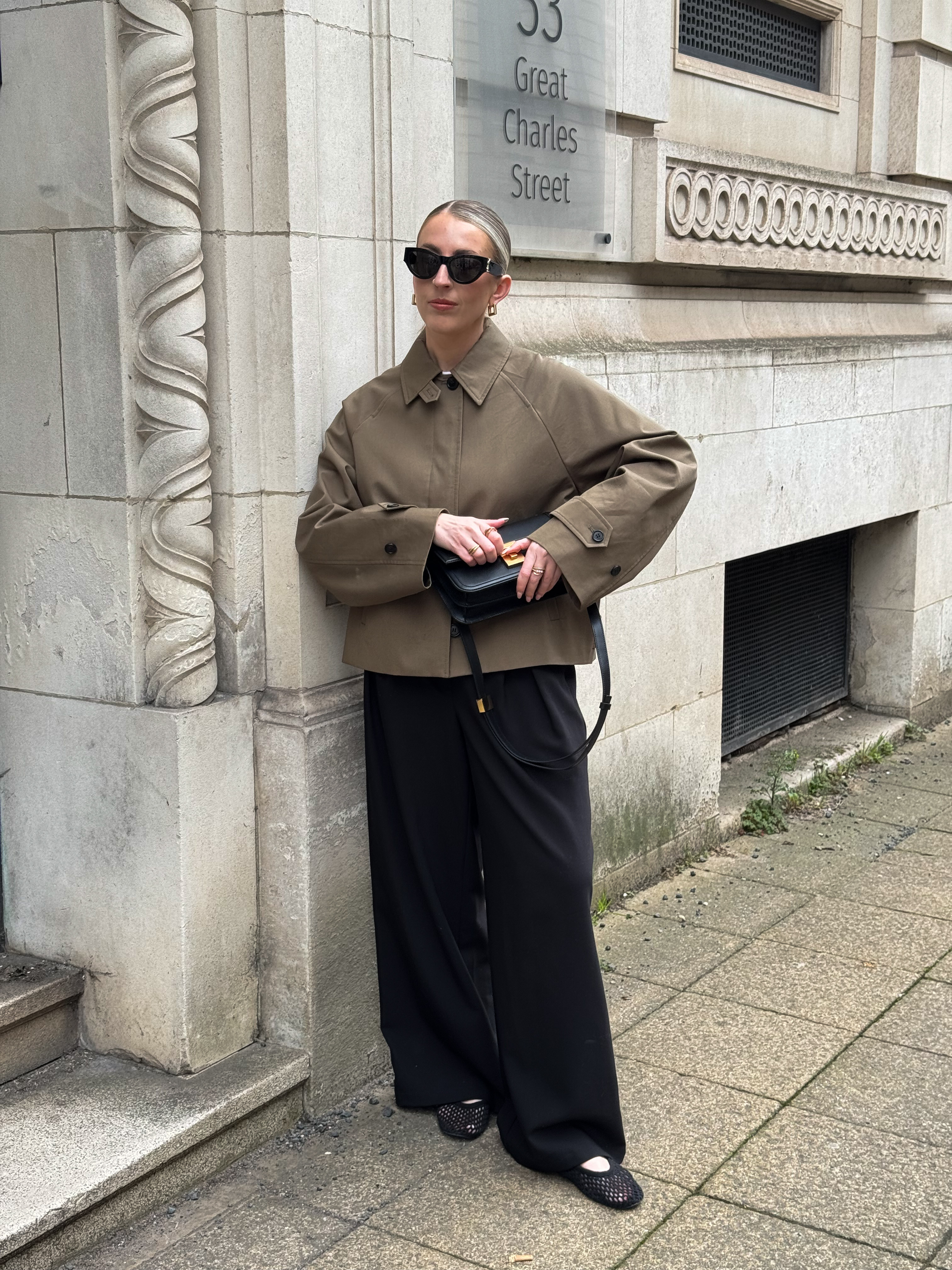 Trench Coat, Trousers, Ballet Flats
COS, Mango, Arket 

 #LTKuk #LTKspring #LTKstyletip