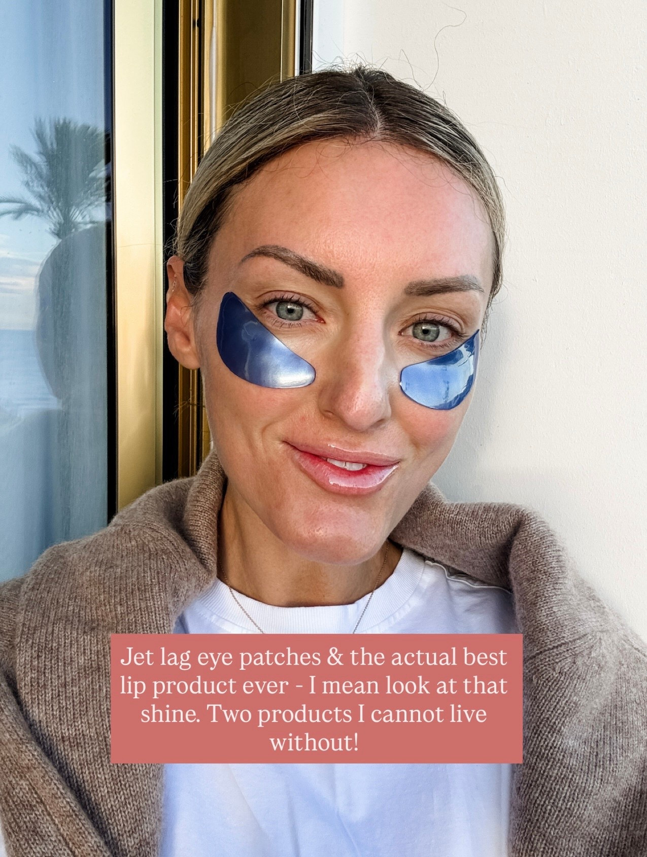 These jet lag eye patches were a necessity for my travel day to London! I also had on my revision lip product in this photo - truly makes your lips feel so good & moisturized! 

Loverly Grey, eye patches, skincare, travel essentials, revision, chapstick, lip gloss

#LTKBeauty