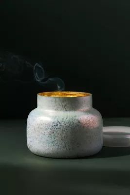 Capri Blue Volcano Iridescent Glass Jar Candle | Anthropologie (US)