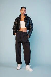 Toggle Drawstring Parachute Pants | Forever 21 (US)