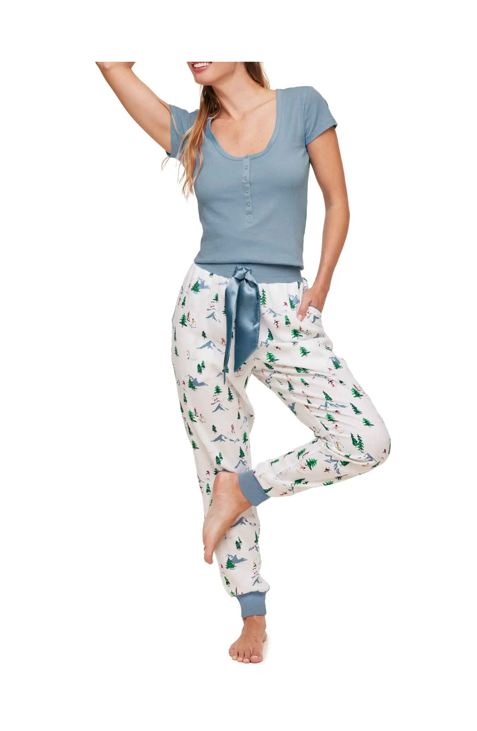 Caileigh T-Shirt & Joggers Pajama Set | Nordstrom