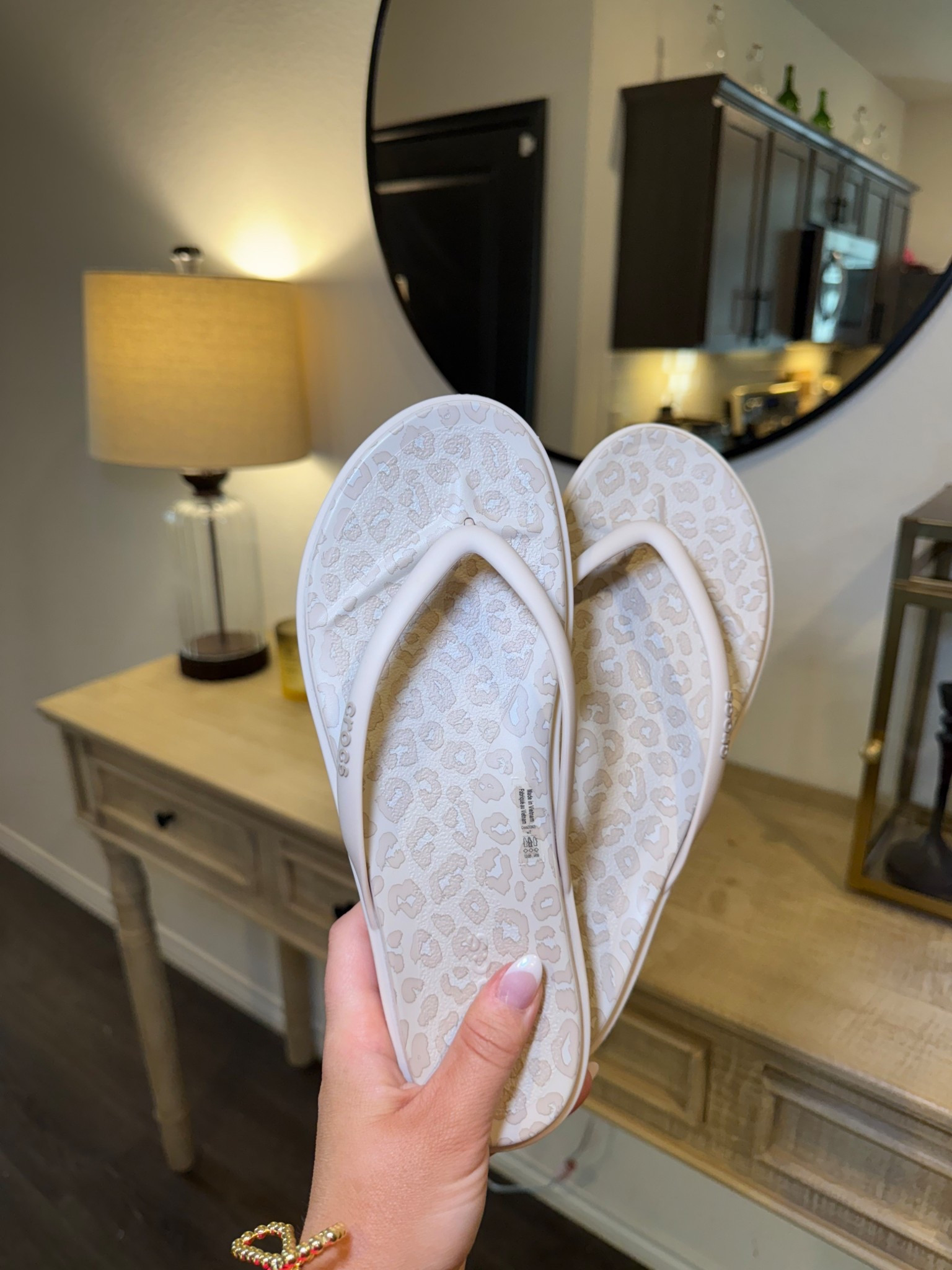 Croc flip flops for mom! So comfortable and will be my go to! 

#LTKmomlife