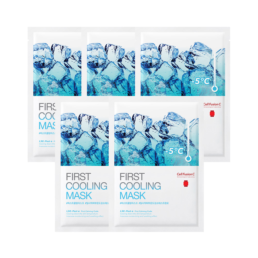 Cell Fusion C Post α First Cooling Mask Sheet 5 Sheets | Olive Young Global