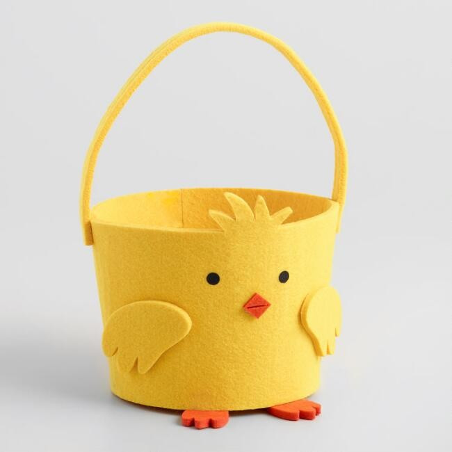 Chick Felt Basket | World Market
