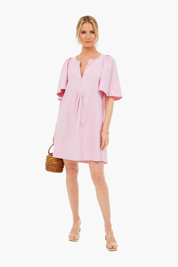 Orchid Pink Finley Flutter Sleeve Dress | Tuckernuck (US)