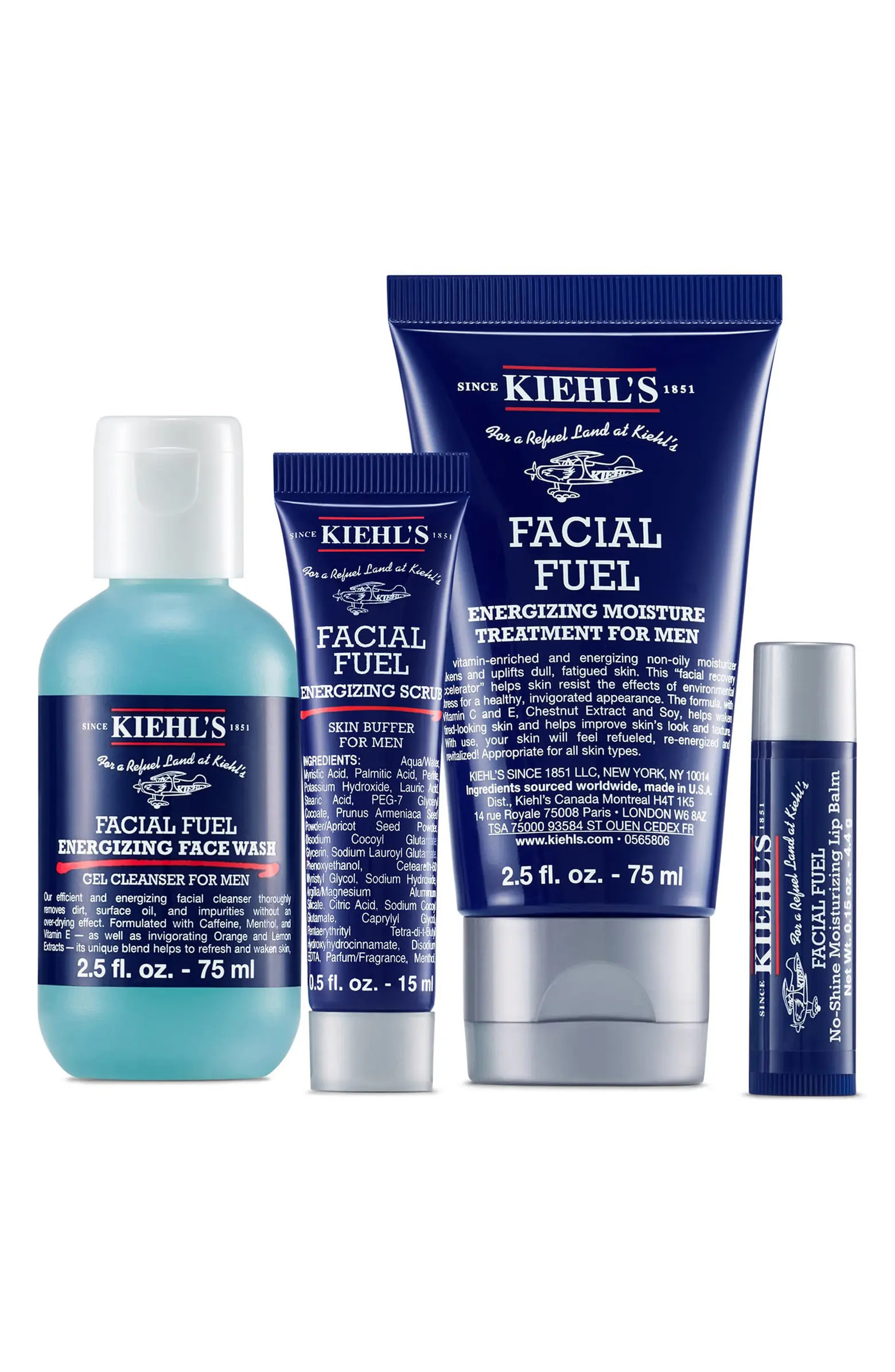 Kiehl's Since 1851 Facial Fuel Power Pack Set USD $61 Value | Nordstrom | Nordstrom
