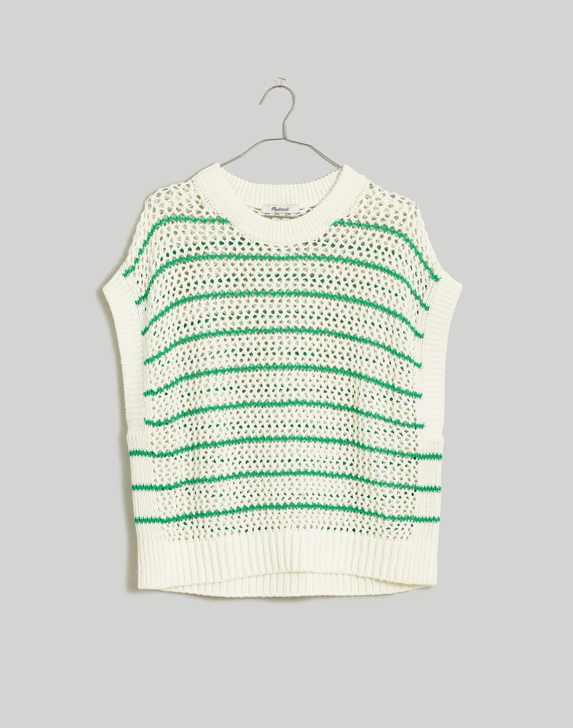 Open-Stitch Sweater Tee in Stripe | Madewell