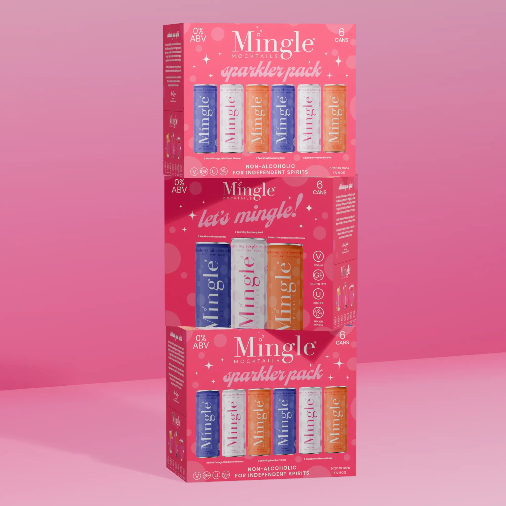 Sparkler Mocktail Pack | Mingle Mocktails
