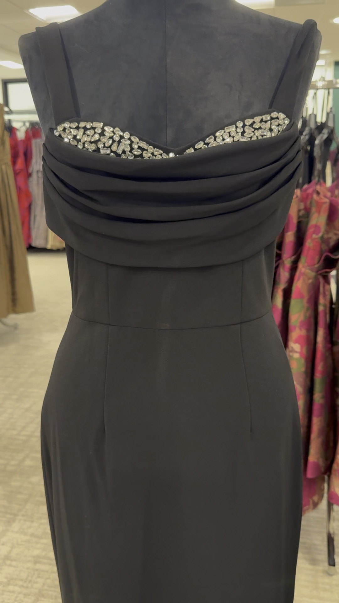 Nothing says sexy and elegant like a black beaded gown. Love this beading detail at the weather neckline. Chic and demure, perfect for New Year’s Eve or a holiday party.

#LTKWatchNow #LTKStyleTip #LTKHoliday
