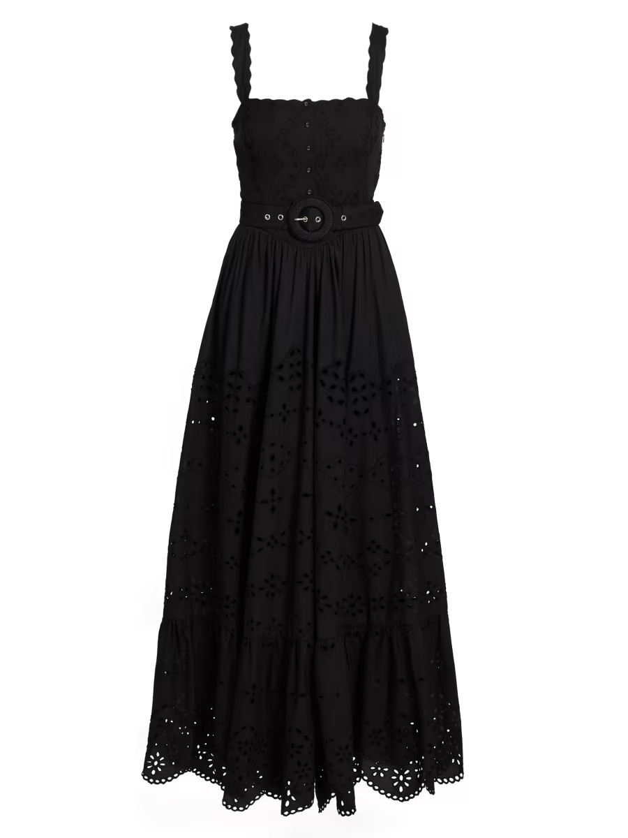 Raga Belted Cotton Maxi Dress | Saks Fifth Avenue