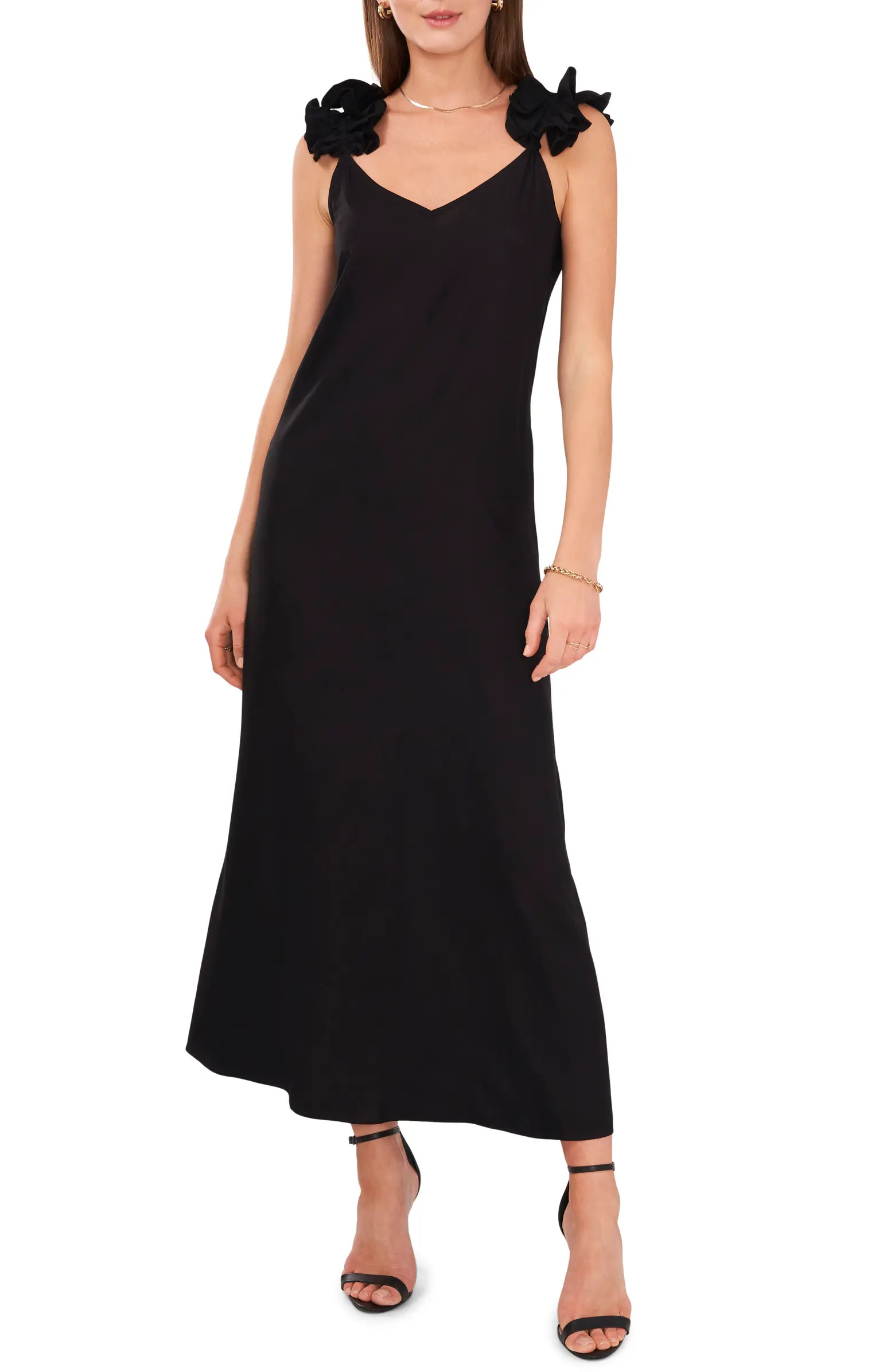 Vince Camuto Ruffle Sleeveless Dress | Nordstrom | Nordstrom