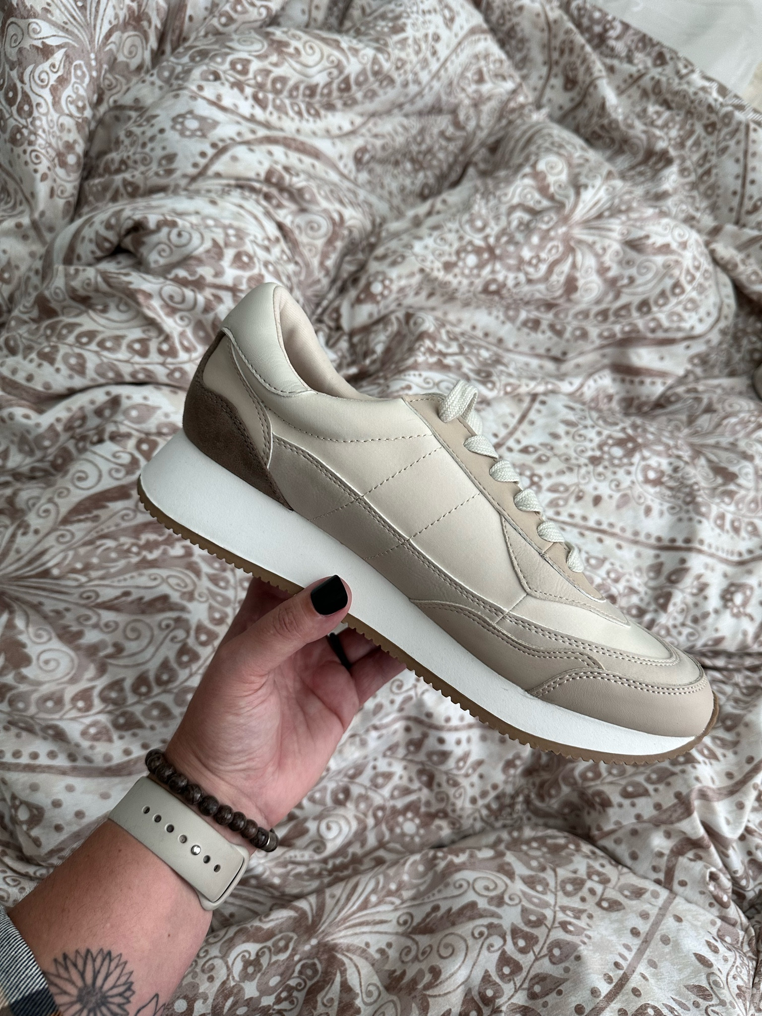 These @target tennis shoes are SUPERRRRR comfy. And as someone on my feet slinging coffee drinks all day, these will be perfect! 

#LTKshoecrush #LTKunder50 #LTKstyletip