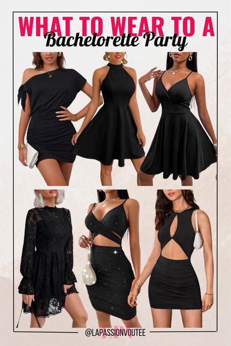 Little black dresses to wear to a bachelorette party!

#LTKstyletip #LTKparties #LTKwedding