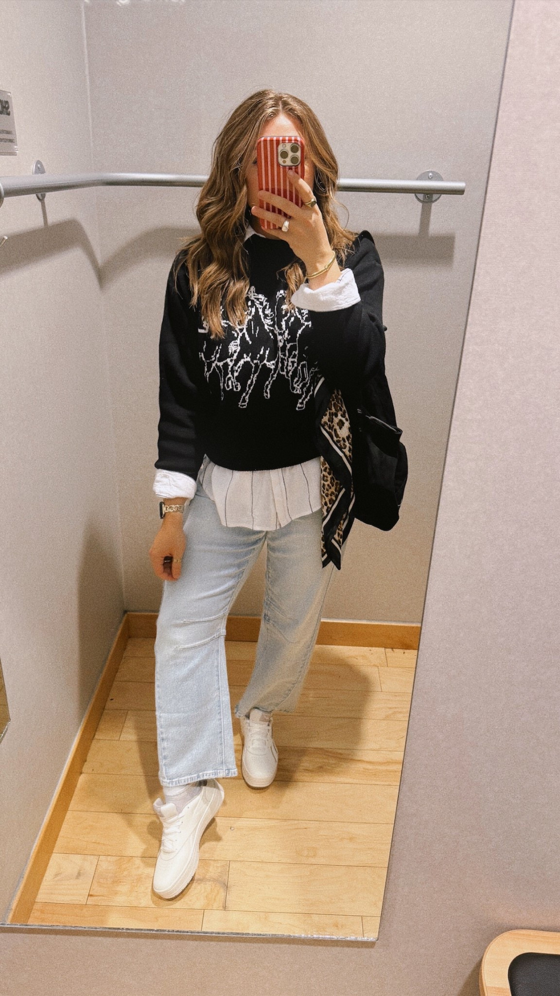 Fall fashion outfit ideas sweater barrel jeans

#LTKStyleTip #LTKSeasonal
