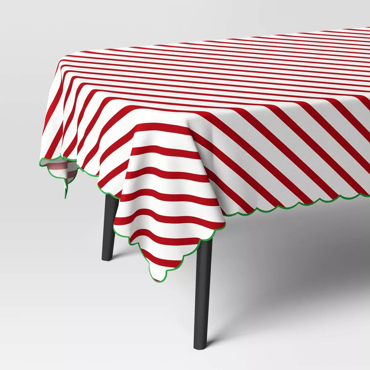 104"x60" Red Striped Tablecloth - Threshold™ | Target