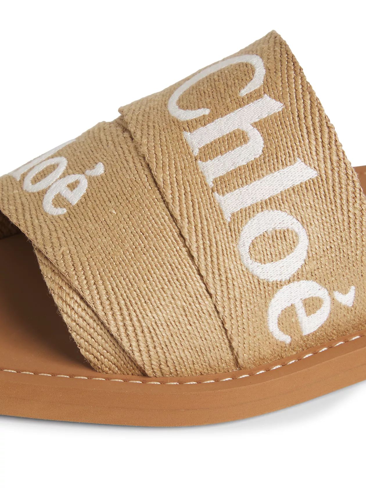 Woody Logo Slide Sandals | Saks Fifth Avenue
