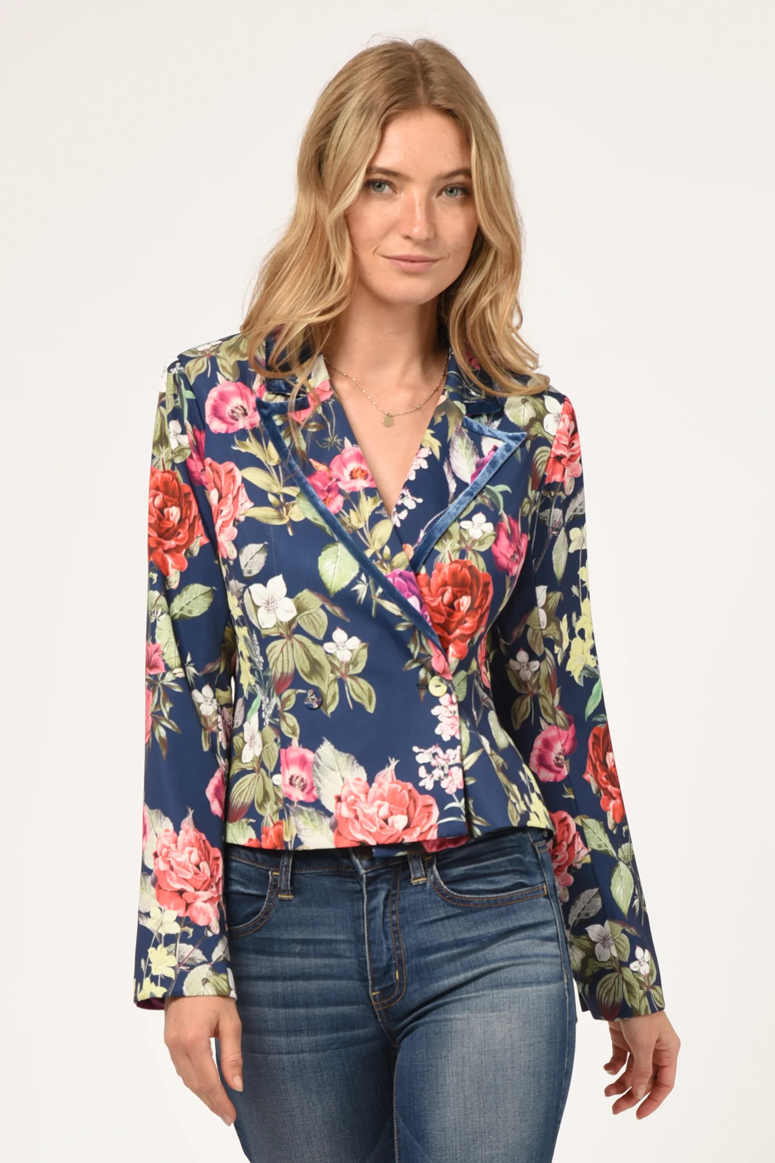 Haven Printed Blazer | Adelyn Rae