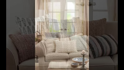 20"x20" Oversize Cable Knit Design Square Throw Pillow - Saro Lifestyle | Target