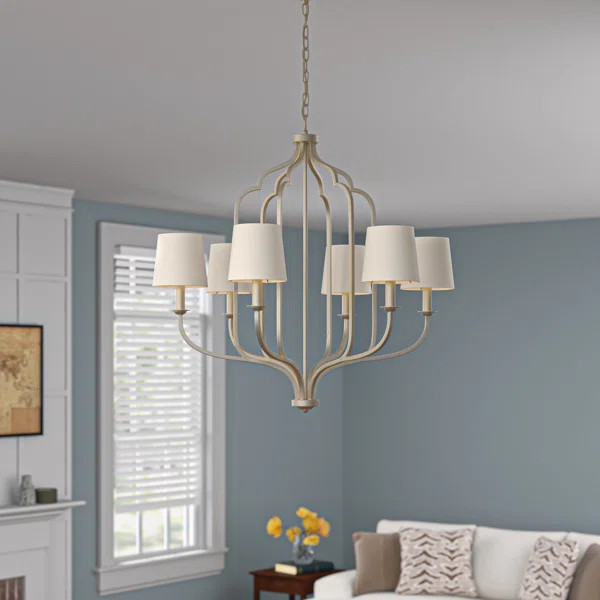 Bathild 6 - Light Dimmable Classic / Traditional Chandelier | Wayfair North America