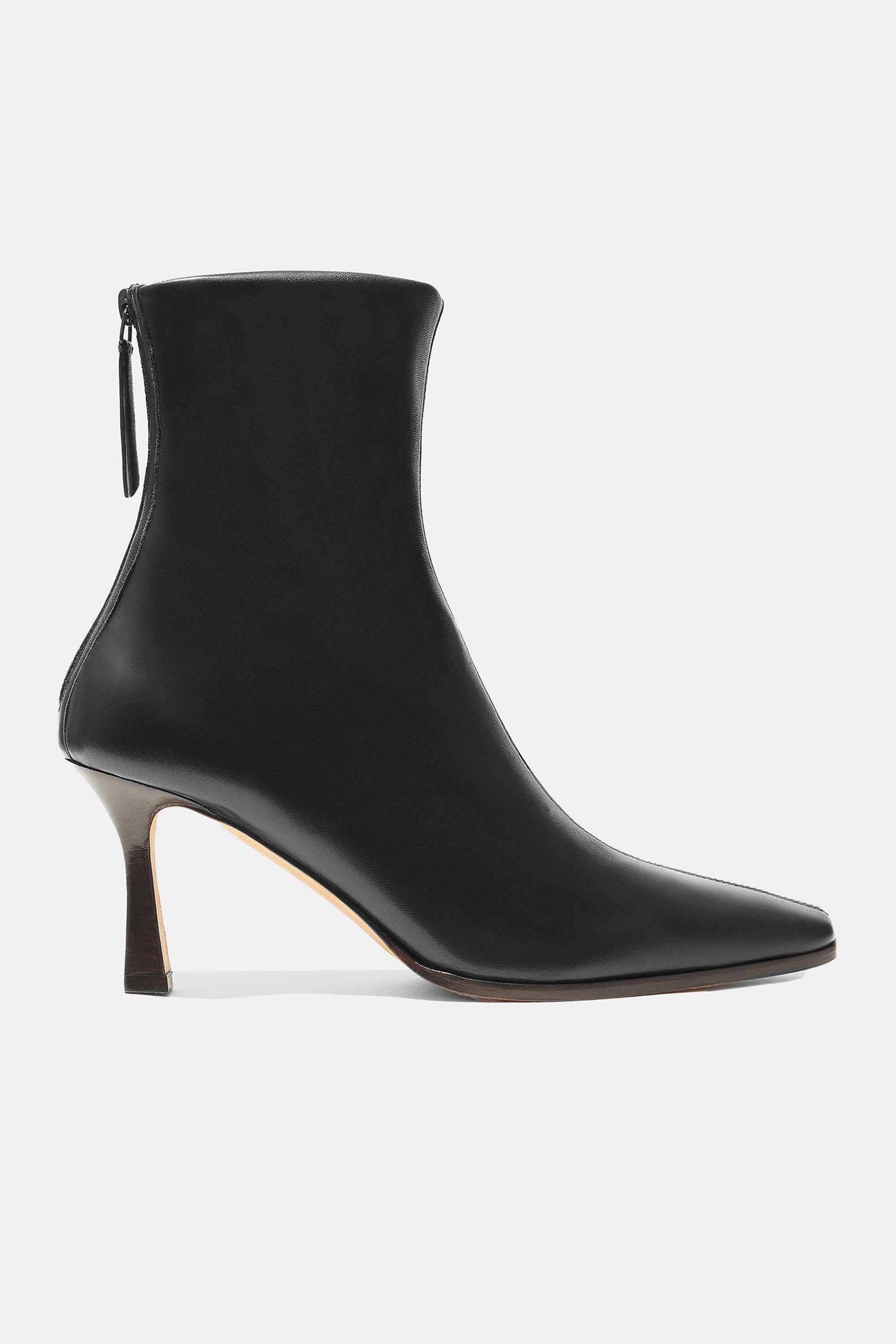 Stretch Boot in Black Nappa | Emme Parsons