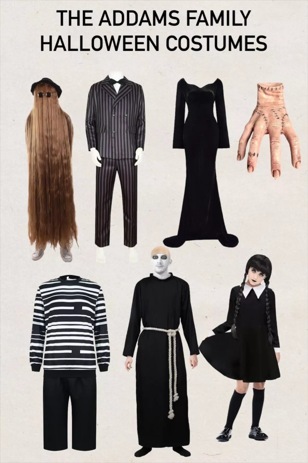 Wednesday Addams Thing Hand Latex Halloween Decoration Photo Props Net