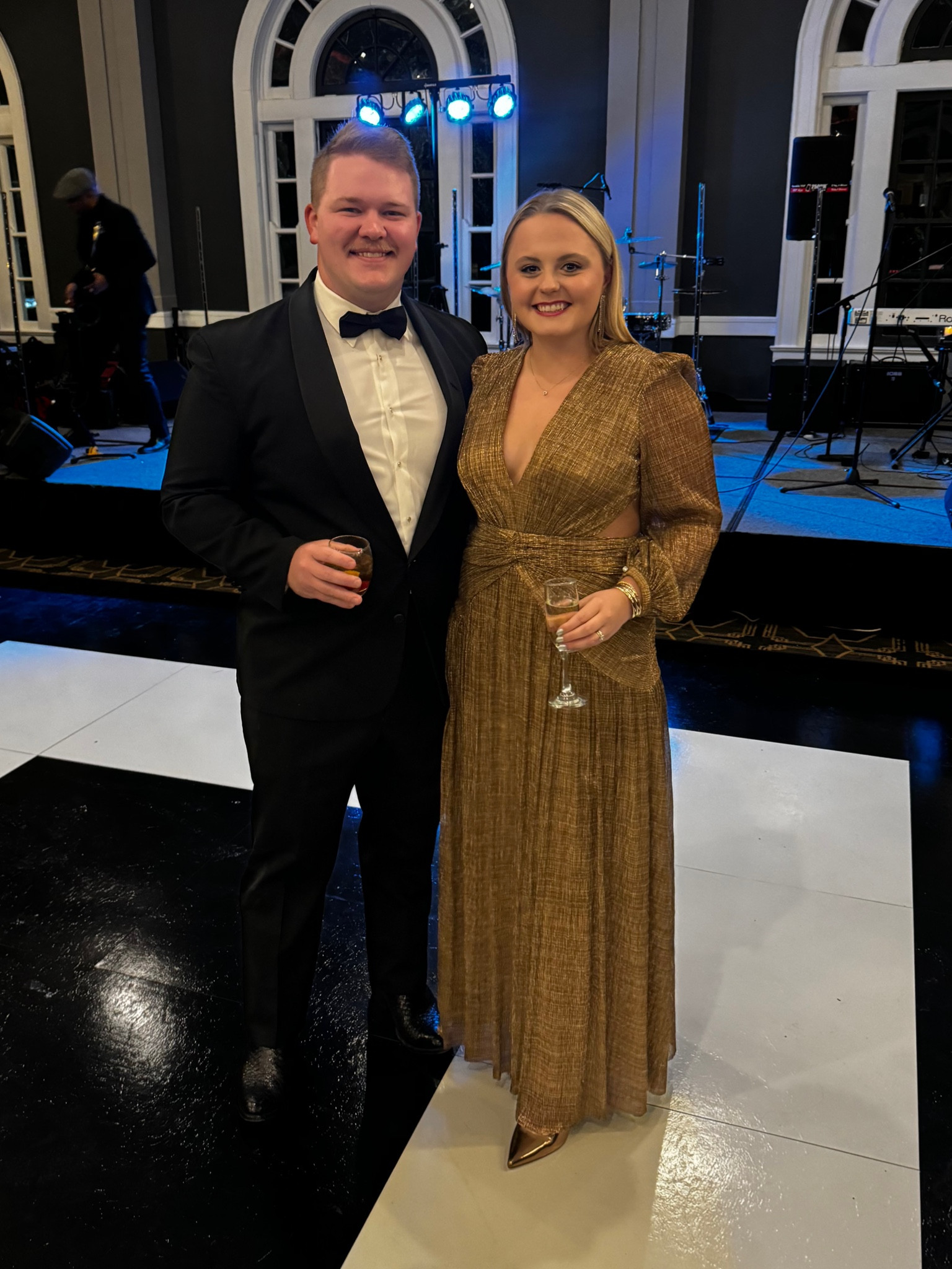 The Gianni Bini section at Dillard’s is always my go to spot for formal attire. The price point & quality can’t be beat!! This long sleeve formal dress was perfect for the winter black tie wedding we attended!

#LTKStyleTip #LTKSeasonal #LTKWedding