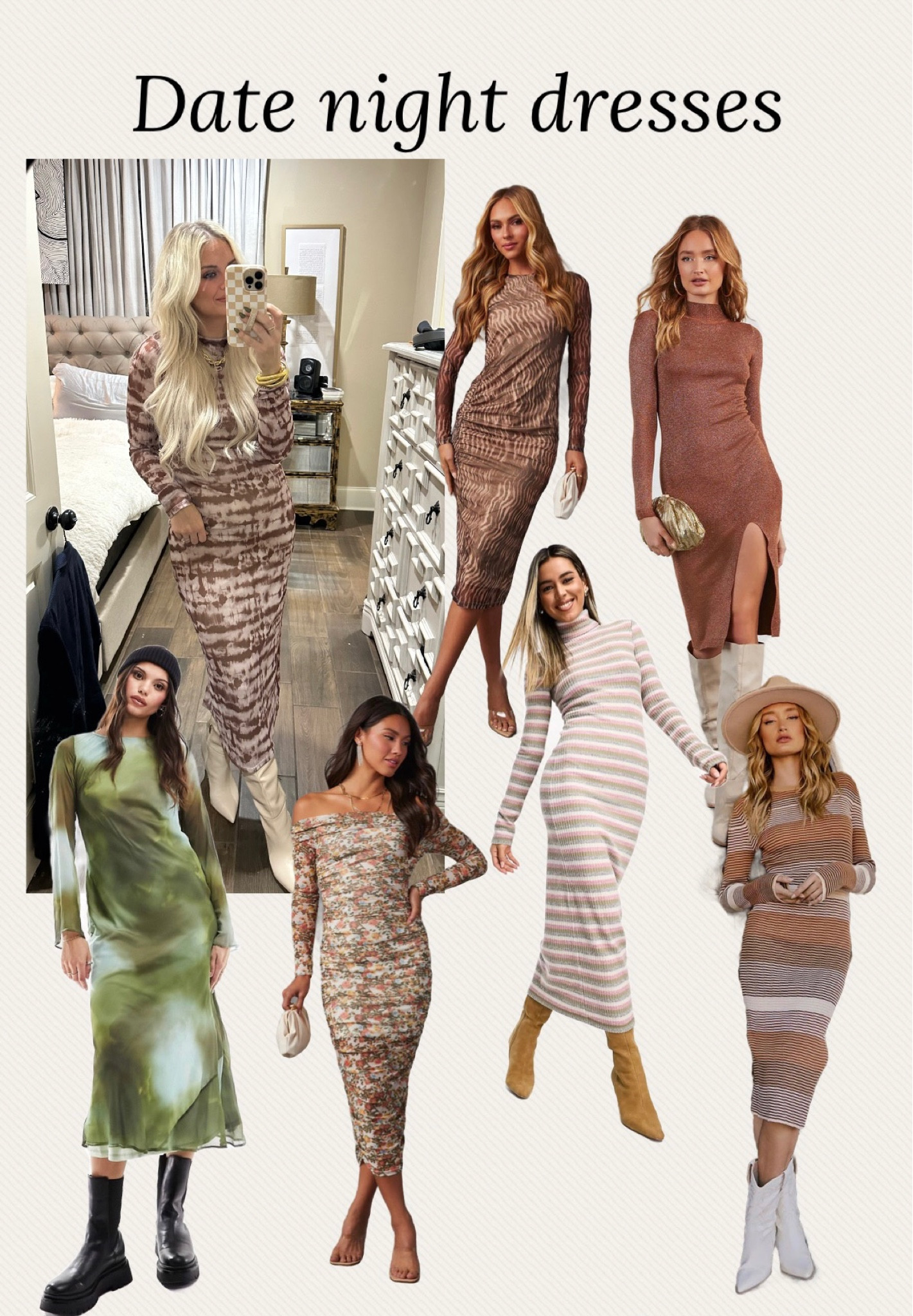 Date night dresses — my exact and similar

holiday party, fall dresses, women’s fall dresses, midi dresses, sweater dress, long sleeve dresses