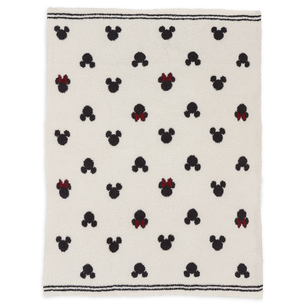 Mickey and Minnie Mouse Icons CozyChic Blanket for Baby by Barefoot Dreams Official shopDisney | Disney Store
