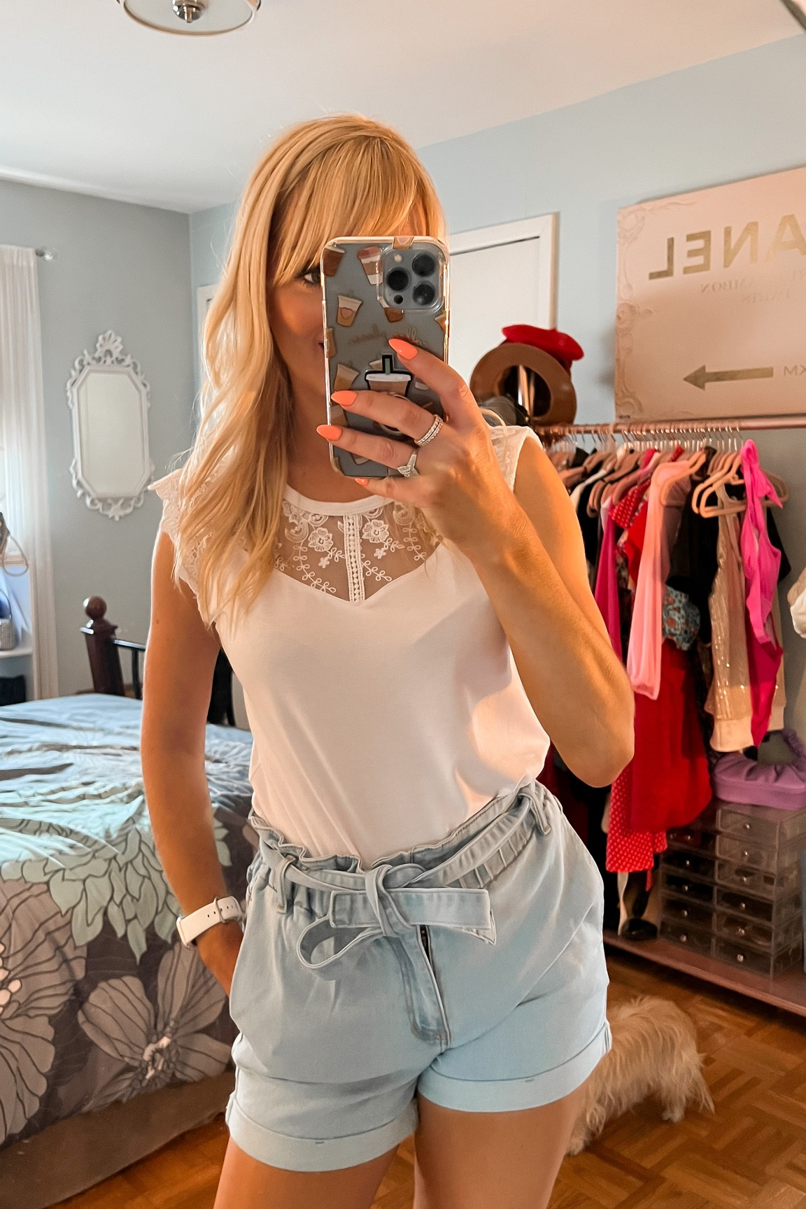 White cap sleeve lace yoke top is so versatile! Wear it with shorts or with dress pants or a skirt to work! - detailed top - elevated top - summer top - teacher outfit - teacher style - Amazon Fashion - Amazon finds 



#LTKSeasonal #LTKunder50 #LTKstyletip