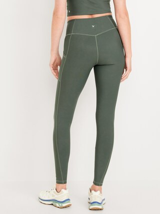 High-Waisted PowerSoft Full-Length Pocket Leggings | Old Navy (US)