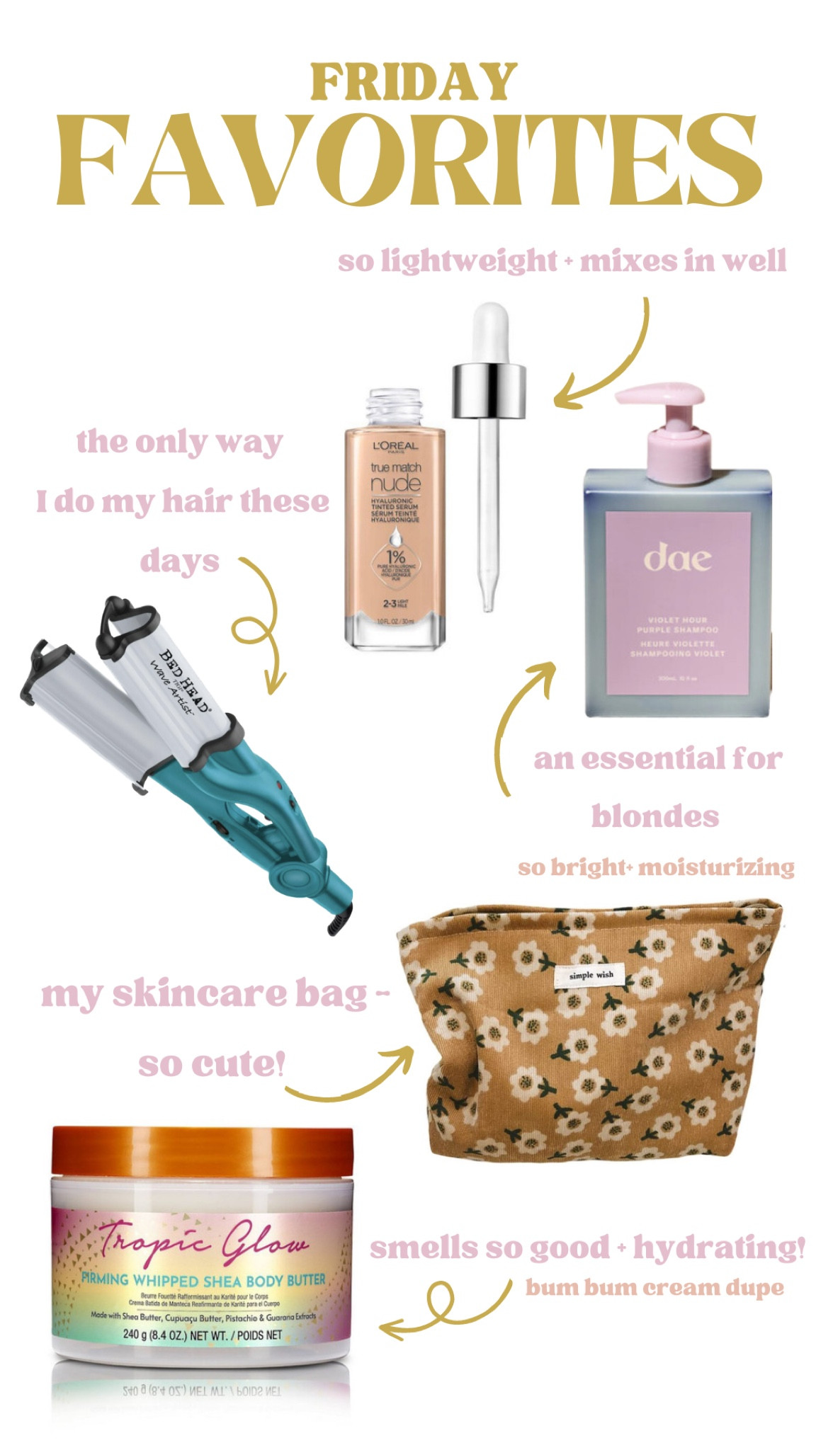 my current favorites right now! skincare, beauty, and hair care related!

#LTKbeauty #LTKGiftGuide #LTKunder50