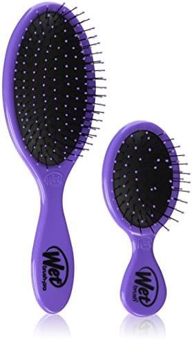 Wet Brush Detangler and Squirt Hair Brush Combo, Exclusive Ultrasoft IntelliFlex Bristles, Glide ... | Amazon (US)