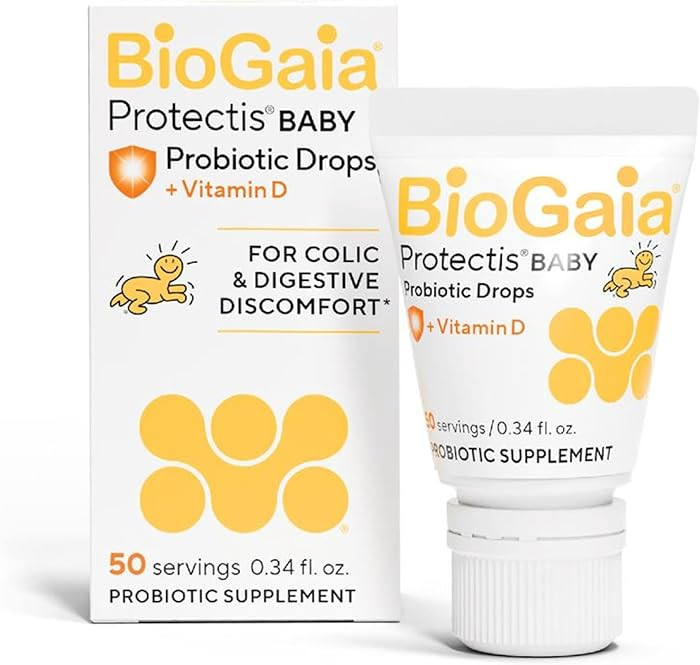 BioGaia Protectis Baby Probiotic Drops | Colic & Gas Relief + Vitamin D | Safe for Newborns | Eas... | Amazon (US)