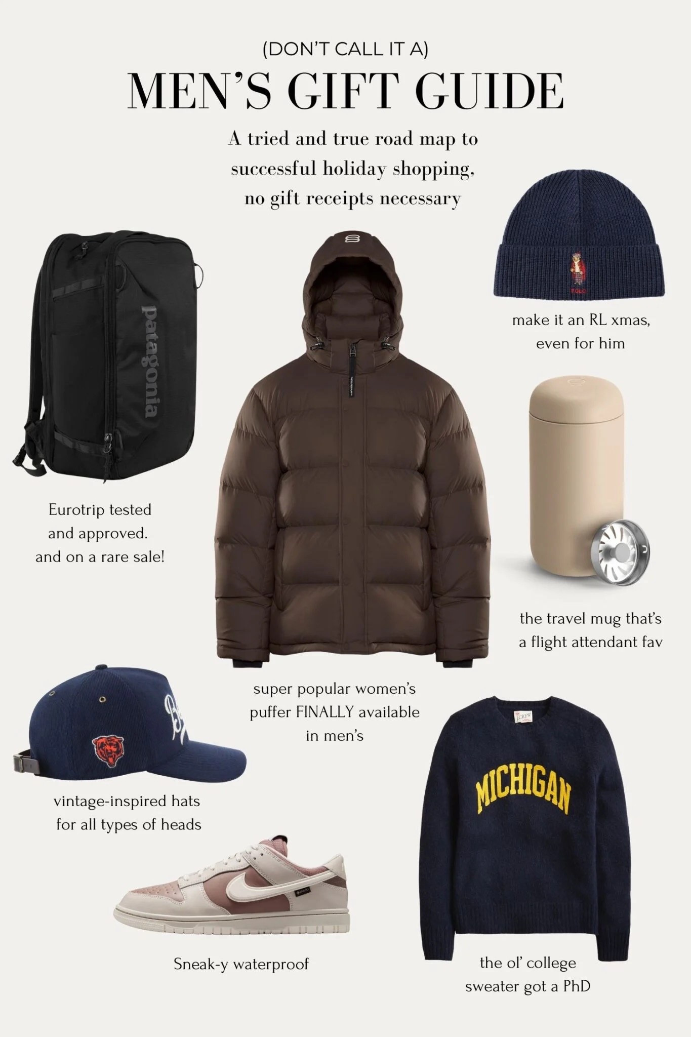 Almost all of these are on sale including Patagonia items and northface. 

Nick’s mens gift guide blog post is on extrapetite.com! 

For Abercrombie use code AFJEAN.

Gifts for guys , husband , boyfriends , dad. 

#LTKMens #LTKGiftGuide #LTKCyberWeek