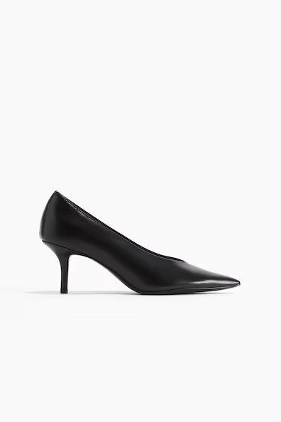 H & M - Pointed Pumps - Black | H&M (US + CA)