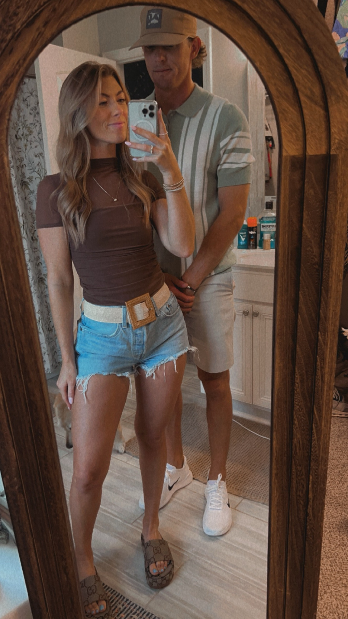 Tonight’s date night: we drew out of a hat for the restaurant, he picked my outfit, I picked his and we’re going to pick each other’s entrees 😂

#LTKSummerSales #LTKSaleAlert #LTKStyleTip
