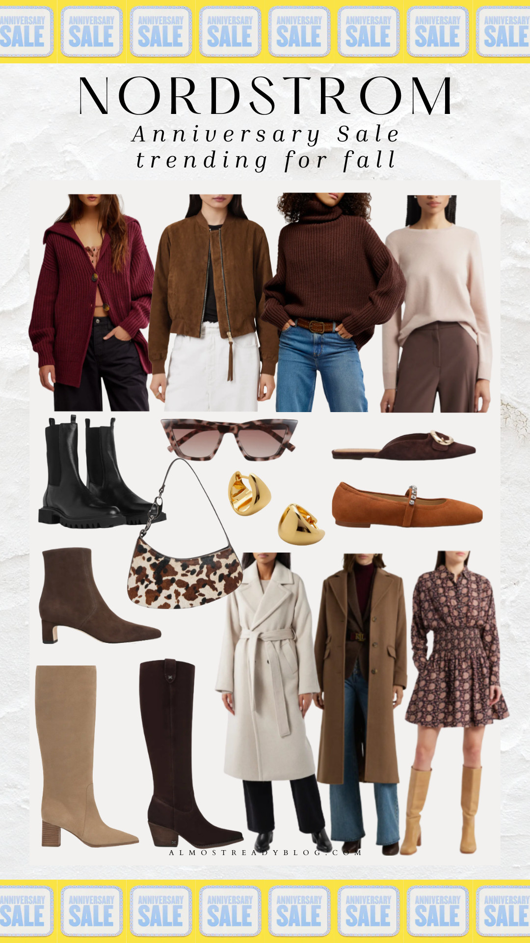 Nordstrom Anniversary Sale, nsale, fall fashion, fall outfit, fall style, fall bags, fall shoes, booties, boots, bomber jacket, suede bag, fall dress 

 

#LTKSaleAlert #LTKFindsUnder100