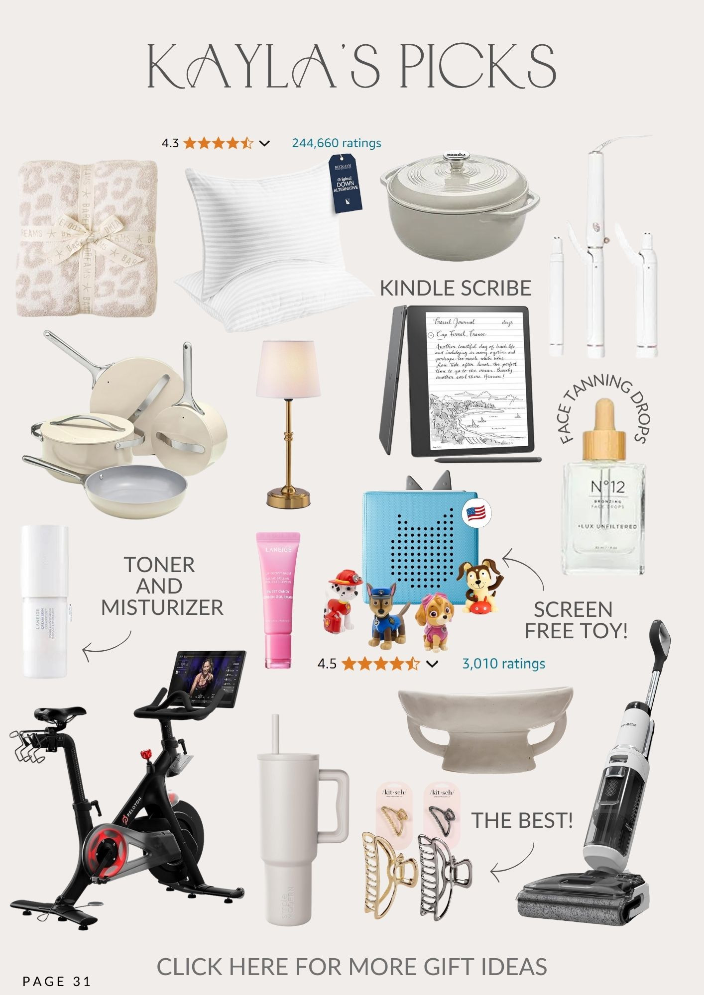 These gifts are so perfect for anyone your shopping for! Wether your keeping it on a budget of splurging there is something perfect for anyone that your shopping for! 

#founditonamazon #amazonfinds #amazonassociates

#LTKCyberWeek #LTKGiftGuide #LTKHoliday