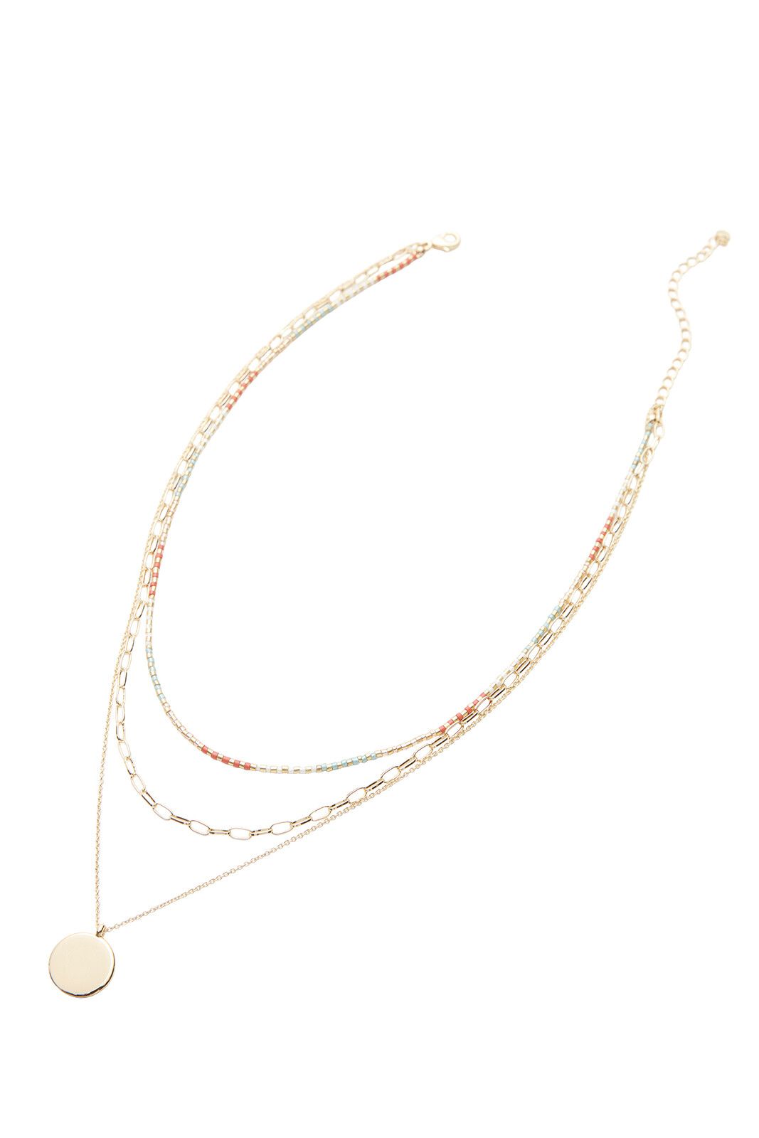 EVEREVE Rory Beaded Coin Necklace | EVEREVE | Evereve