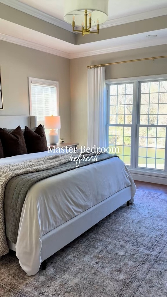 Master bedroom. Bedroom decor. 🧺☁️🤎✨

#LTKSaleAlert #LTKHome #LTKdayinmylife