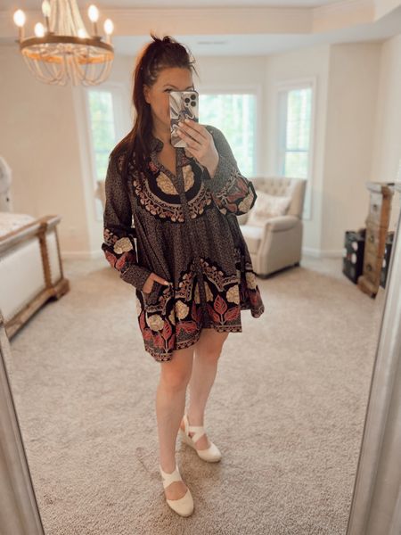 The sweetest free people dress! I’m in the medium, it’s very oversized! 

#LTKmidsize #LTKstyletip