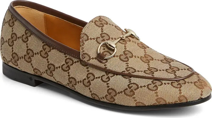 New Jordaan GG Supreme Canvas Loafer (Women) | Nordstrom