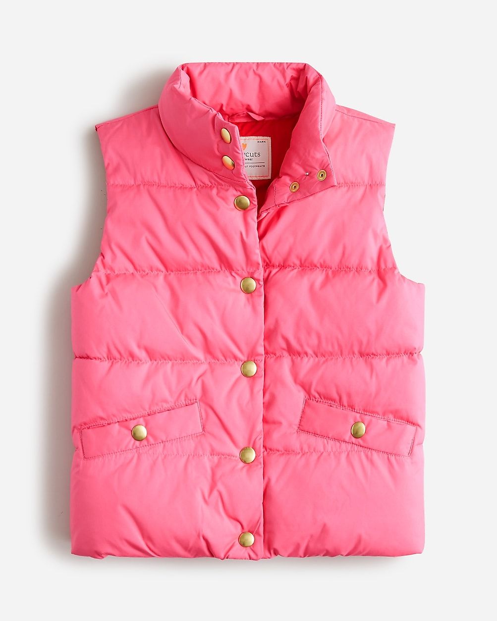 Girls' puffer vest | J.Crew US