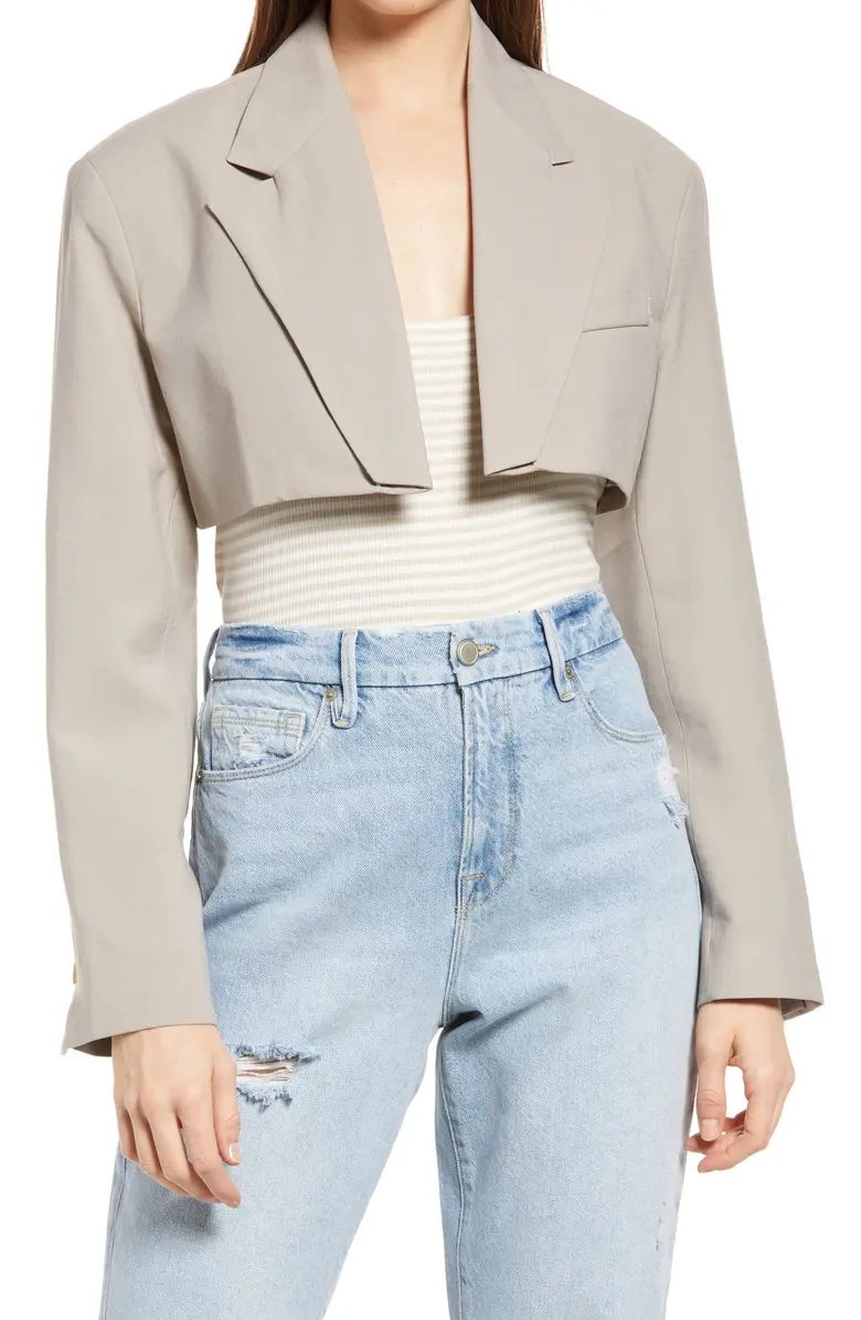 Topshop Crop Blazer | Nordstrom | Nordstrom