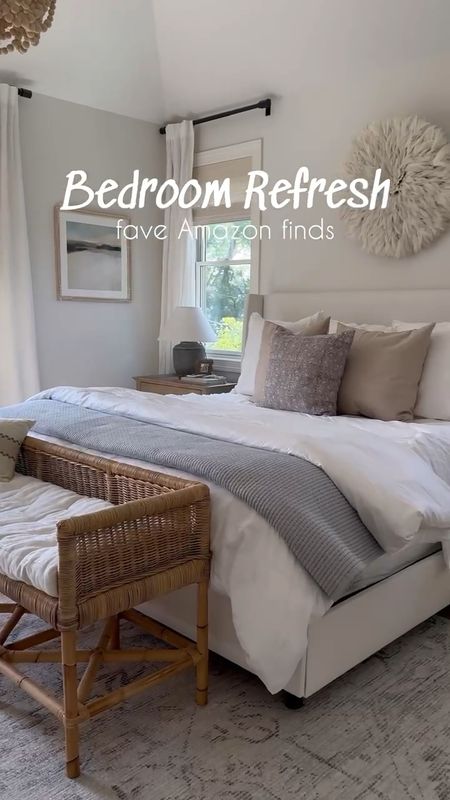 Neutral bedroom refresh! Sharing my primary bedroom decor as well as my fave Amazon finds for a quick bedroom refresh!

(5/3)

#LTKstyletip #LTKhome #LTKVideo