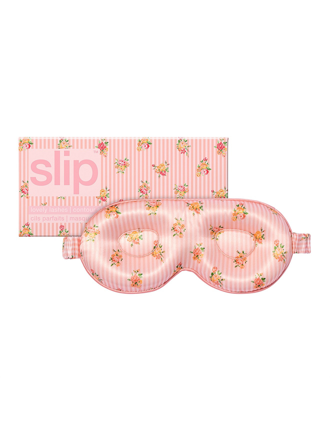 Contour Sleep Mask Pure Silk Petal | David Jones (Australia & New Zealand)