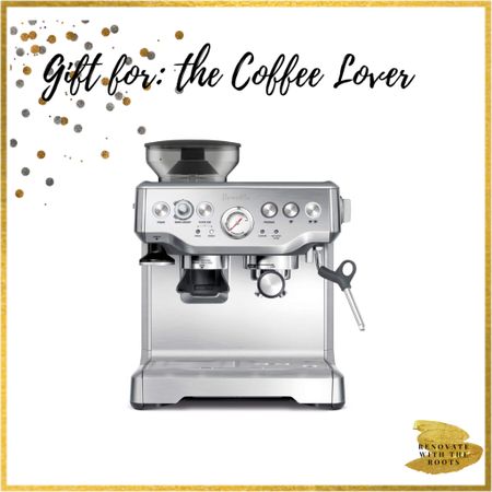 Our Breville Espresso Machine! We have this and absolutely love it.  Such a great gift for the coffee lover! It comes in black and stainless.
20% off today! 

#LTKsalealert #LTKGiftGuide #LTKHoliday
