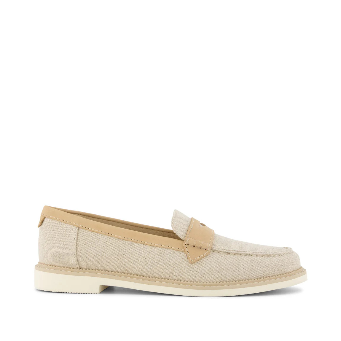 Womens Marie Loafer Natural Textile | Toms EMEA