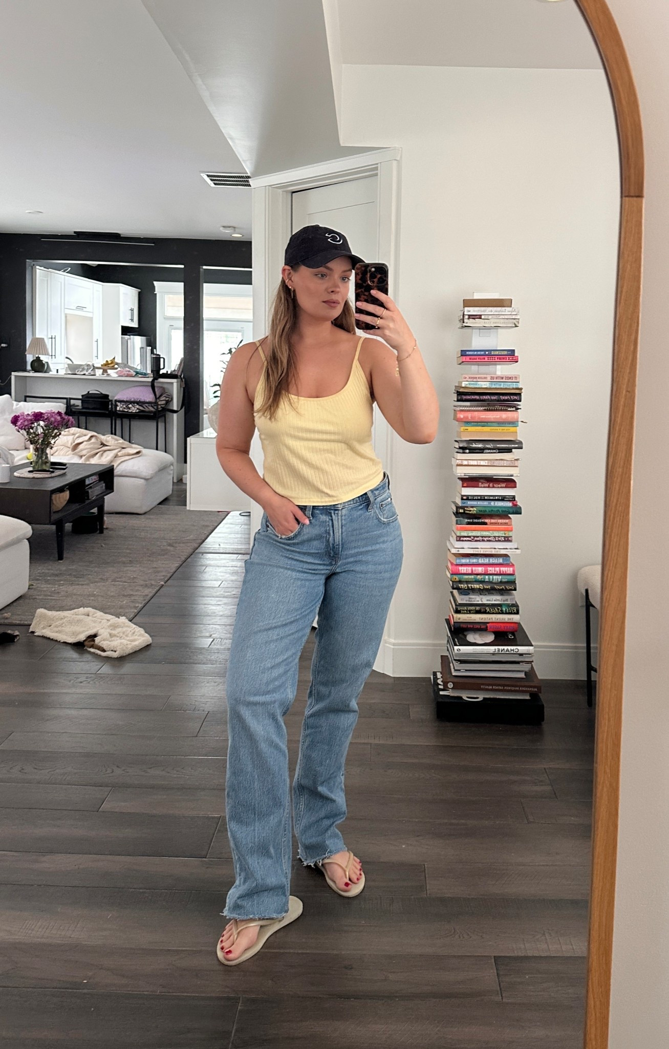 Today’s super casual ootd 💛
Tank size M, jeans size 6

#LTKPetite #LTKStyleTip #LTKFindsUnder50